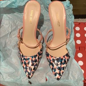 Nine West Like New Heel Mules 35.5